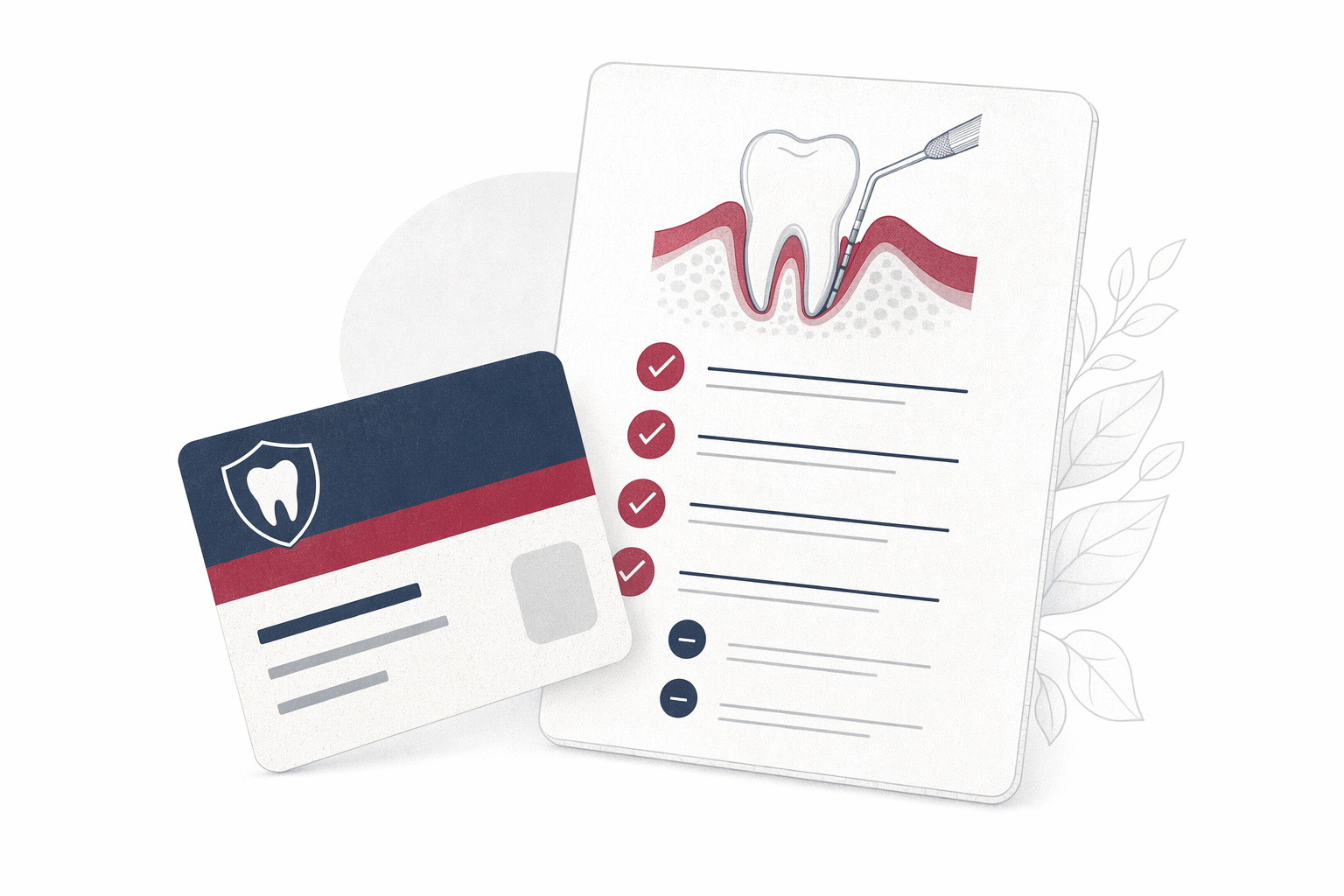 Illustration for Does dental insurance cover gum treatment?