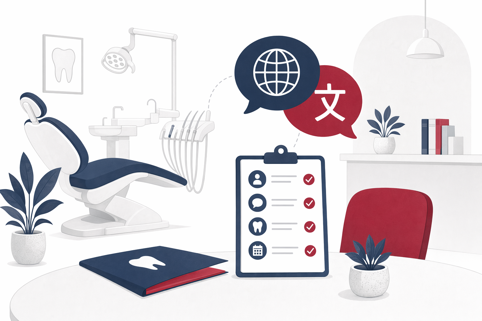 Illustration for Understanding Gum Care as a New US Resident